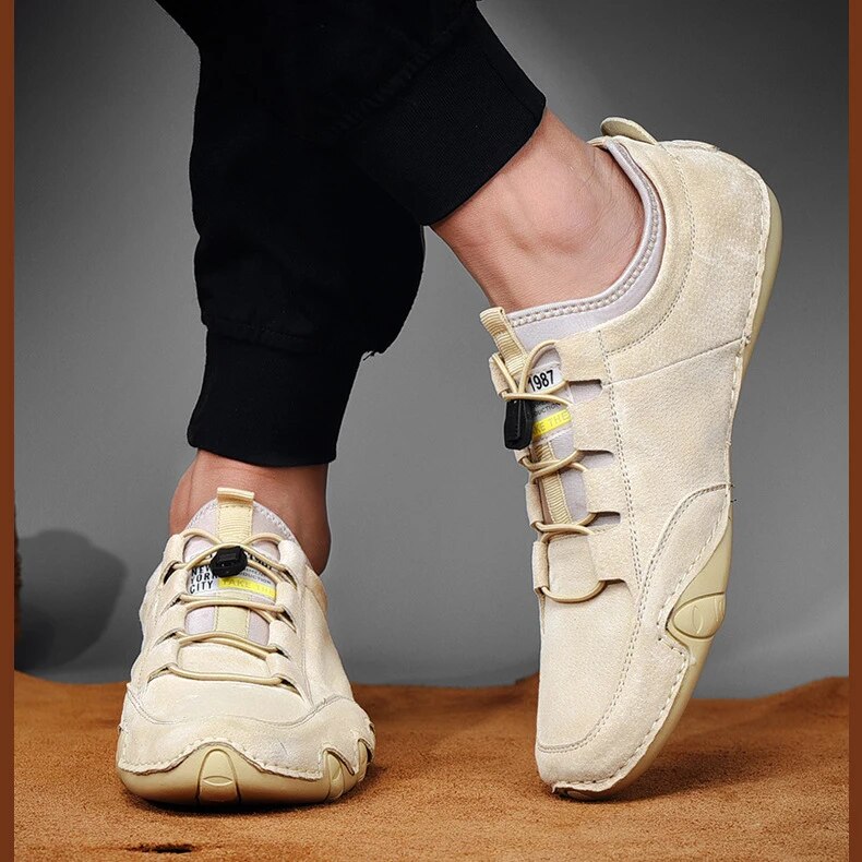 Slipper – Leichte, orthopädische Alltagsschuhe für Herren-Beige-38-Chaps Herrenmode