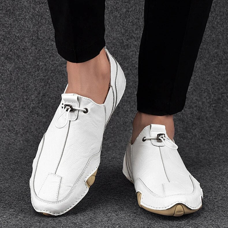 Slipper – Leichte, orthopädische Alltagsschuhe für Herren-Weiß-38-Chaps Herrenmode