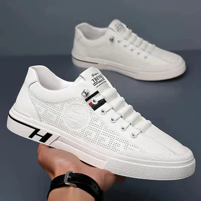 Sneakers zum Hineinschlüpfen | Alltagsschuhe | Schnürschuhe | Weiße Sneakers | Herrenschuhe-Chaps Herrenmode