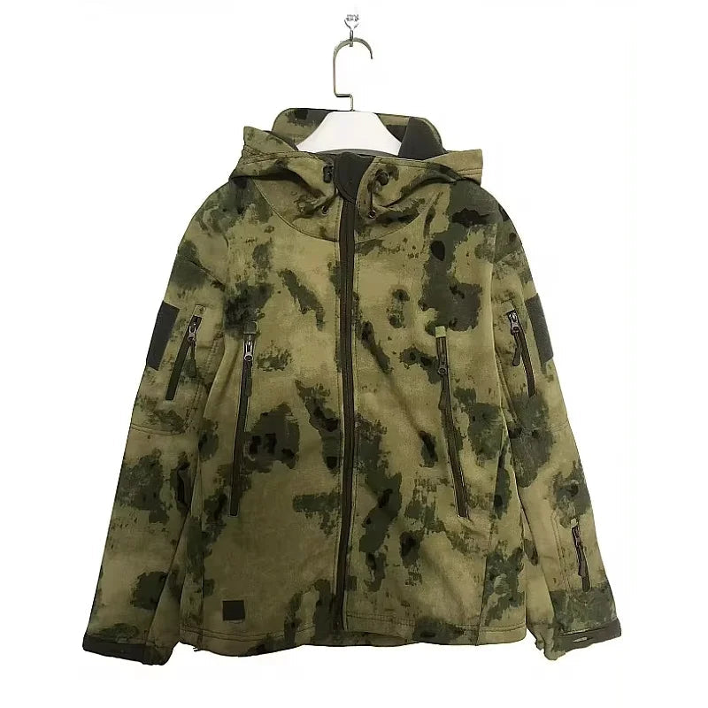 Softshelljacke | Outdoor | Windjacke | Outdoorjacke | Herrenjacke-Dschungelgrün-S-Chaps Herrenmode