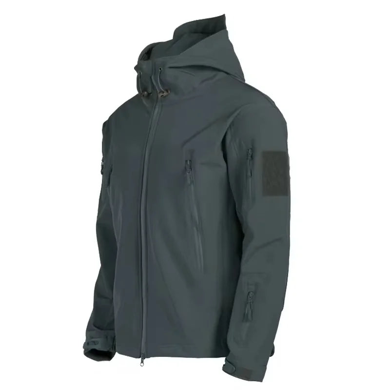 Softshelljacke | Outdoor | Windjacke | Outdoorjacke | Herrenjacke-Grau-S-Chaps Herrenmode