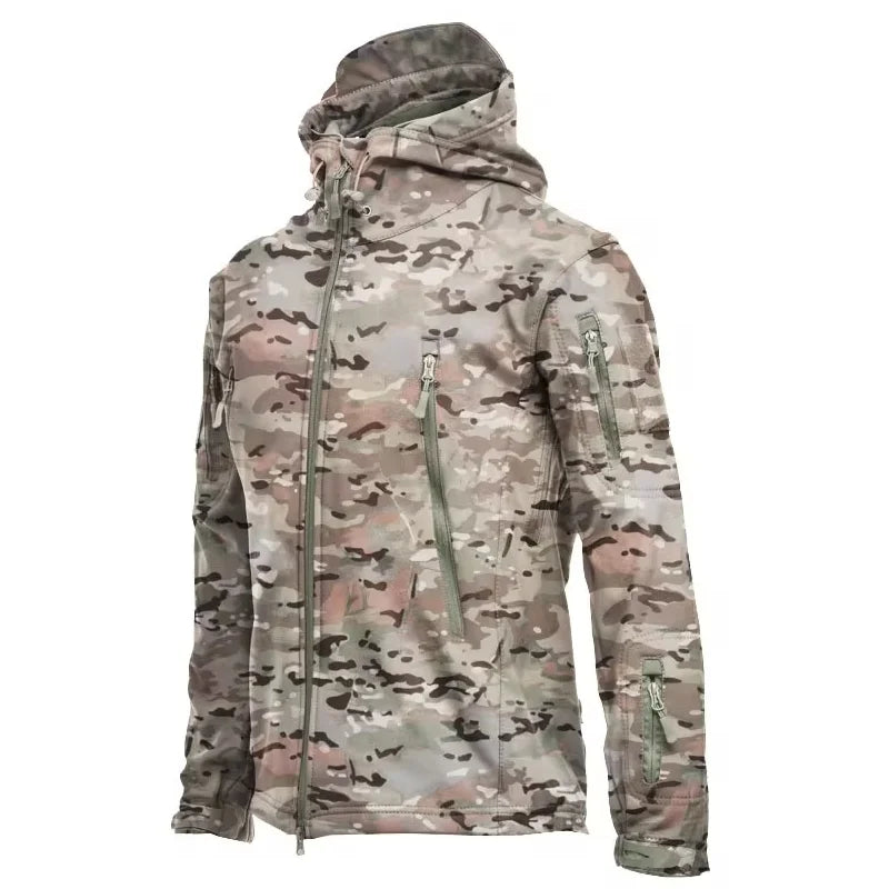 Softshelljacke | Outdoor | Windjacke | Outdoorjacke | Herrenjacke-Helle Tarnung-S-Chaps Herrenmode