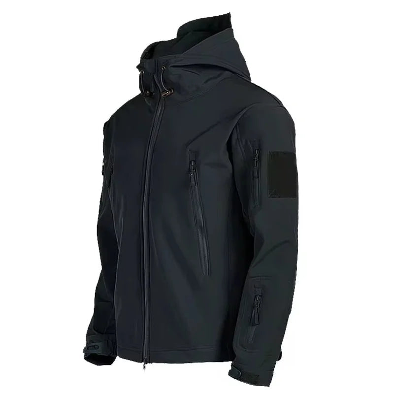 Softshelljacke | Outdoor | Windjacke | Outdoorjacke | Herrenjacke-Schwarz-S-Chaps Herrenmode