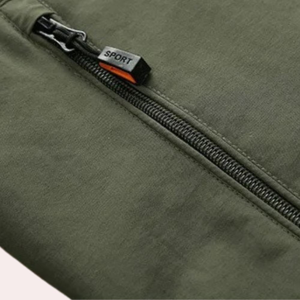 Sommerjacke – Leichte Cargo-Jacke mit Kapuze für Männer-Chaps Herrenmode