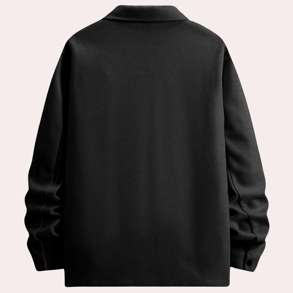 Sommerjacke | Zugeknöpft | Brusttaschen | Überhemd | Herrenjacken-Chaps Herrenmode