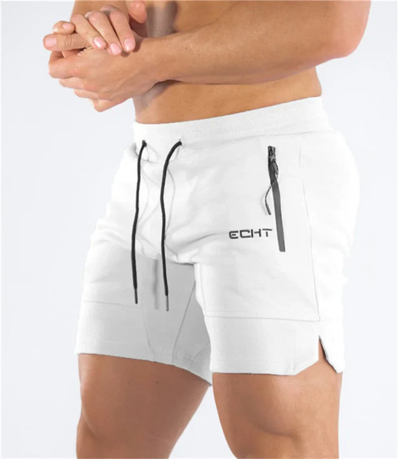 Sportshorts – Aktive Shorts für Männer mit Kordelzug und Taschen-Chaps Herrenmode