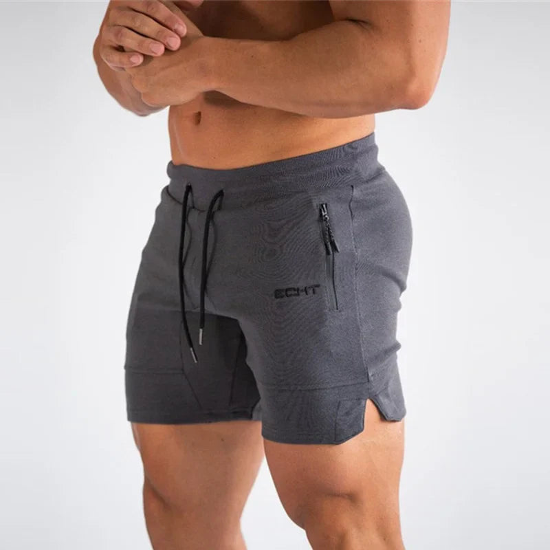 Sportshorts – Aktive Shorts für Männer mit Kordelzug und Taschen-Chaps Herrenmode