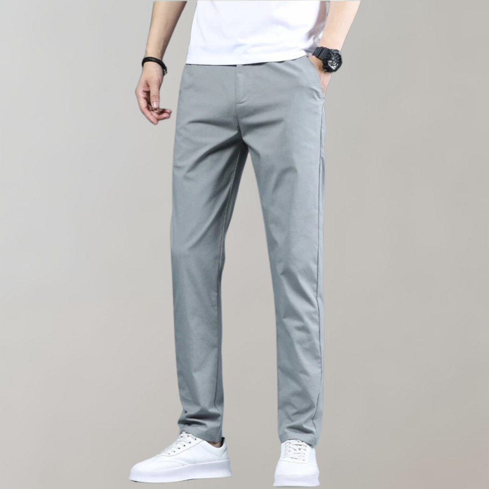Stretch-Hosen | Skinny | Elastische Taille | Chino-Hosen | Herrenhosen-Chaps Herrenmode