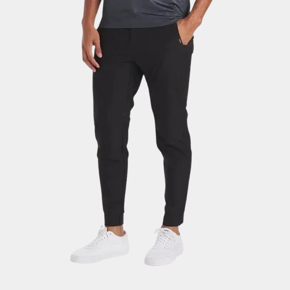 Stretchhosen | Slim Fit | Casual | Skinny Pants | Herrenhosen-Schwarz-S-Chaps Herrenmode