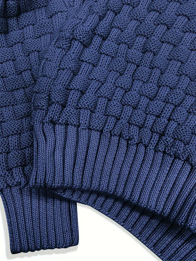 Strickpullover | Rollkragenpullover | Grobstrick | Strickpullover | Herrenbekleidung-Chaps Herrenmode
