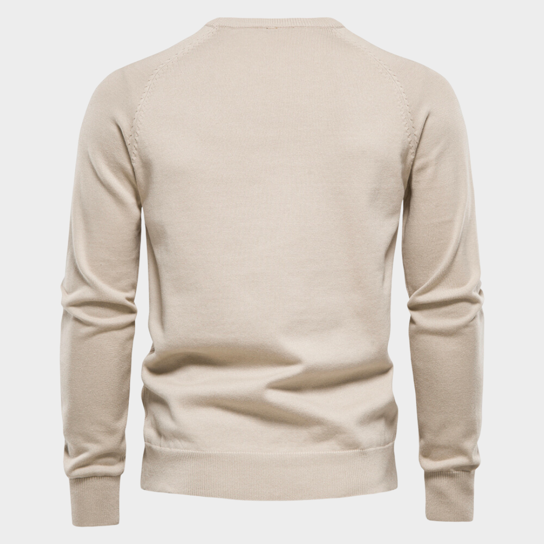 Strickpullover - Rundhalsausschnitt - Pullover - Strickpullover - Herrenbekleidung-Chaps Herrenmode