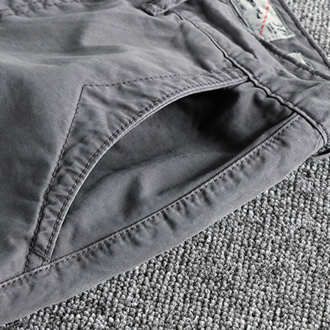 Summer Shorts - Men's Comfortable Stretch Denim Shorts-Chaps Herrenmode