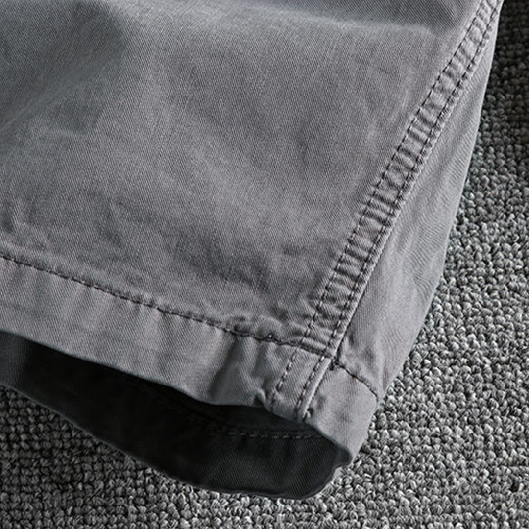 Summer Shorts - Men's Comfortable Stretch Denim Shorts-Chaps Herrenmode