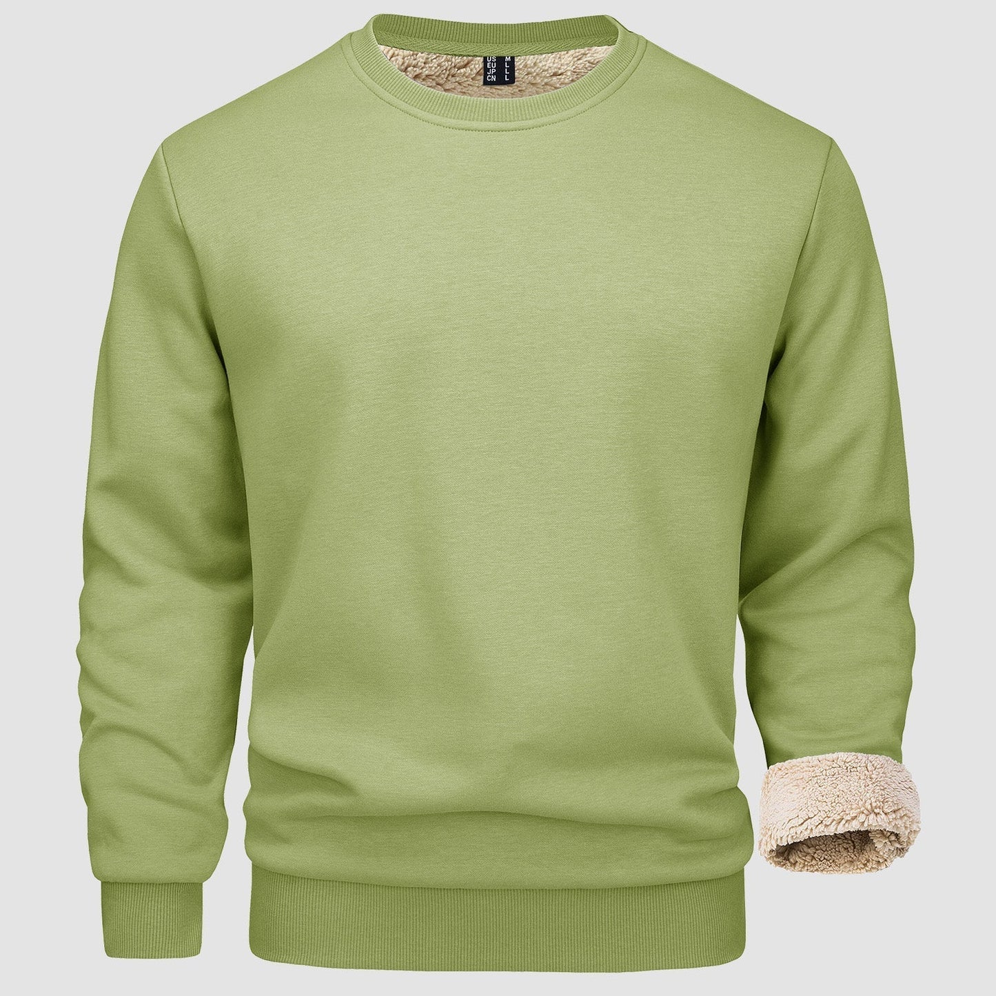 Sweatshirt – Warm – Rundhalsausschnitt – Winterpullover – Fleecegefütterte Sweatshirts für Männer-Chaps Herrenmode