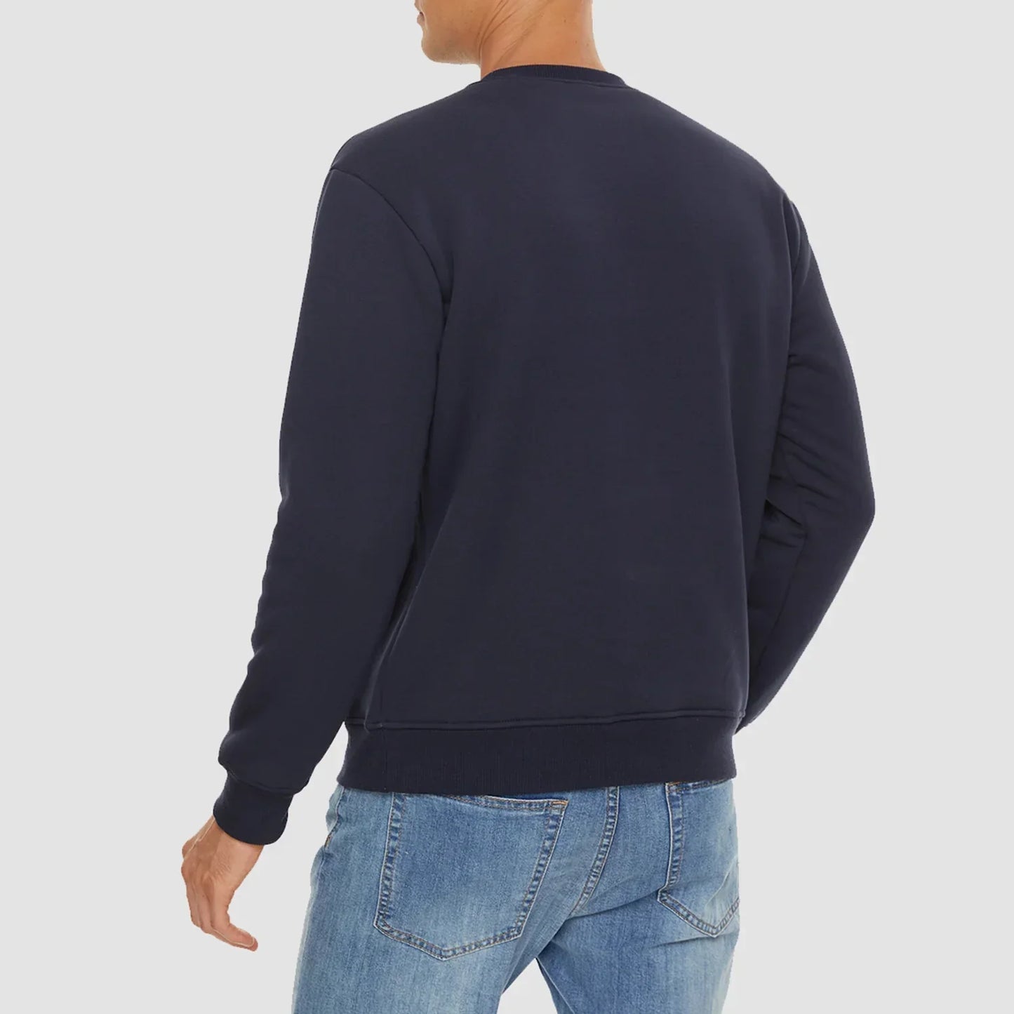 Sweatshirt – Warm – Rundhalsausschnitt – Winterpullover – Fleecegefütterte Sweatshirts für Männer-Chaps Herrenmode