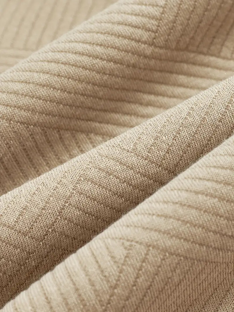 Sweatshirt mit Viertelreißverschluss | Mit Kragen | Normaler Reißverschluss | Herren-Pullover mit halbem Reißverschluss | Herrenbekleidung-Chaps Herrenmode