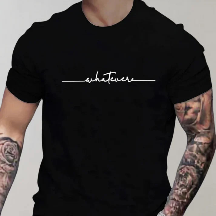 T-Shirt – Kurzärmeliges T-Shirt mit Rundhalsausschnitt für Männer-Schwarz-XS-Chaps Herrenmode