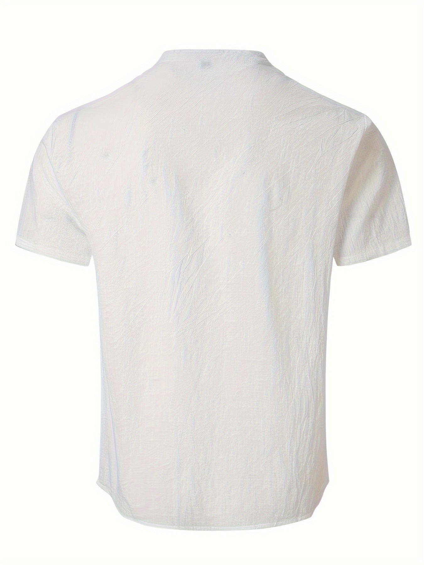 T-Shirt - Leichtgewicht - Knopfleiste - Sommerhemd - Herrenbekleidung-Chaps Herrenmode
