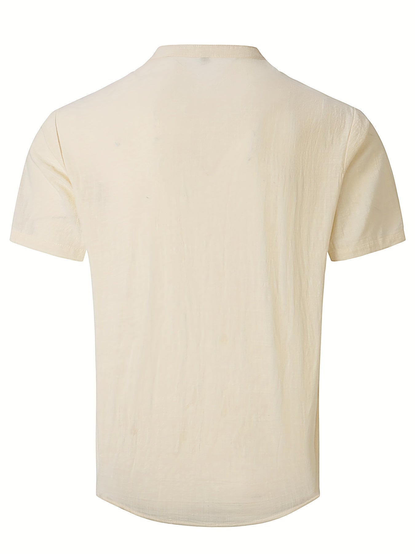 T-Shirt - Leichtgewicht - Knopfleiste - Sommerhemd - Herrenbekleidung-Chaps Herrenmode
