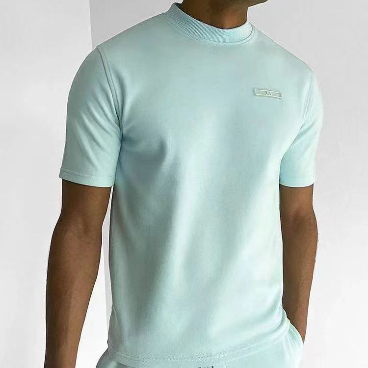 T-Shirt – bequem – Kurzarm – Rundhalsausschnitt – Herrenbekleidung-Chaps Herrenmode