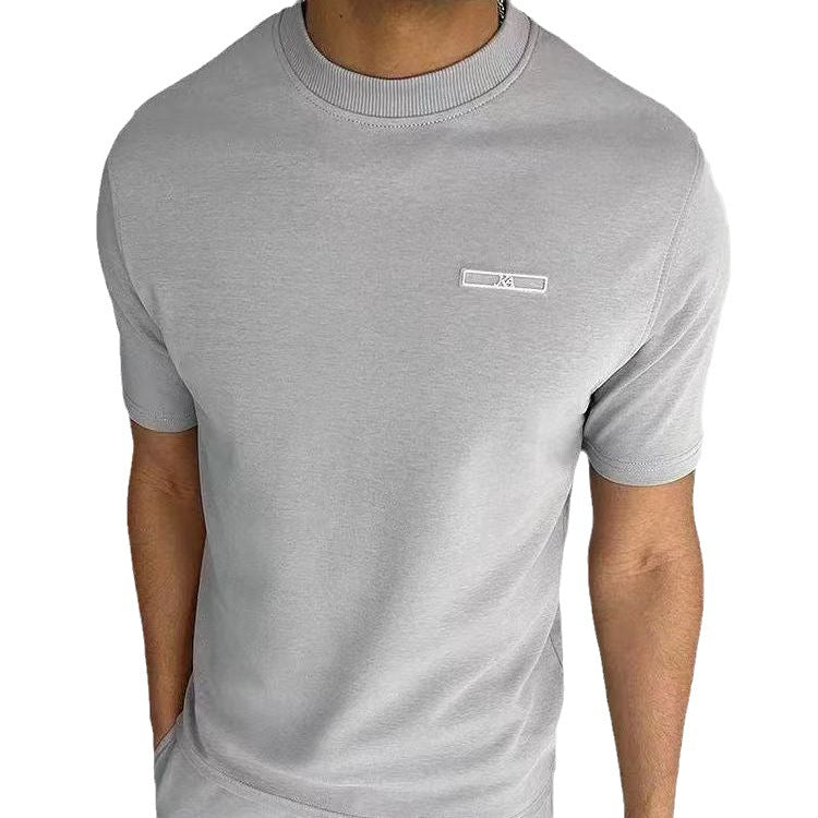 T-Shirt – bequem – Kurzarm – Rundhalsausschnitt – Herrenbekleidung-Chaps Herrenmode