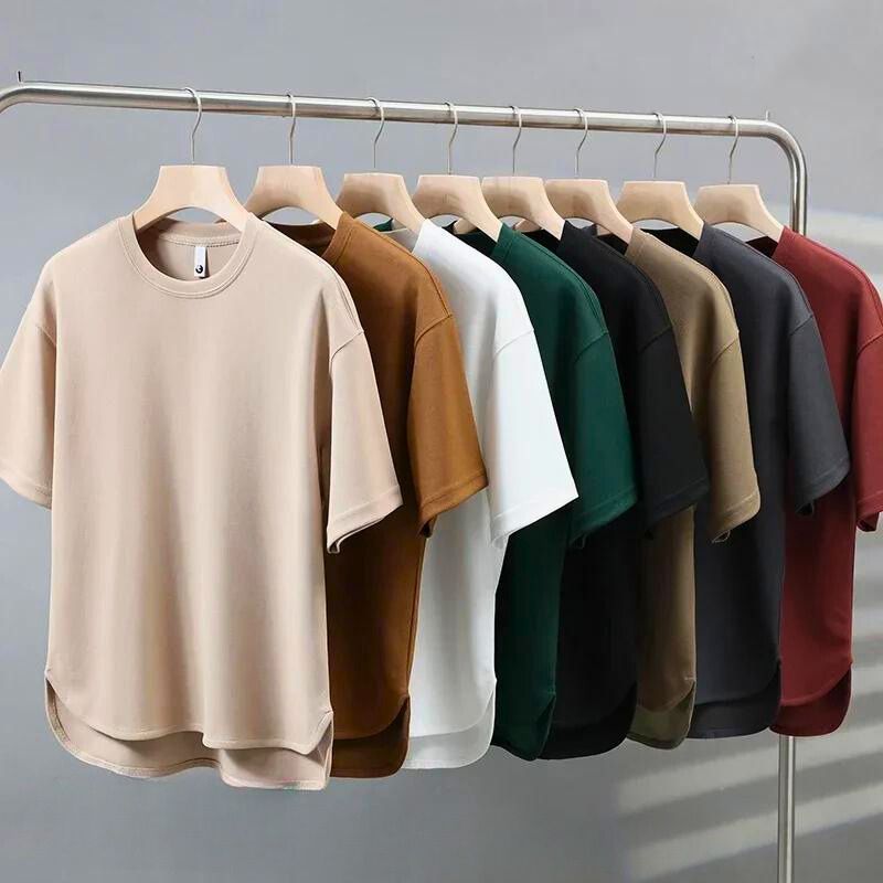 T-Shirt und Shorts Set - Lässig - Sweat-Shorts - Zweiteiler - Herrenbekleidung-Chaps Herrenmode