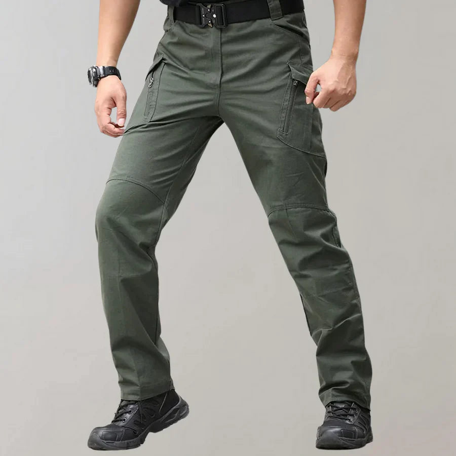 Taktische Hose | Elastisch | Gerade geschnittenes Bein | Cargohose | Herren-Chaps Herrenmode