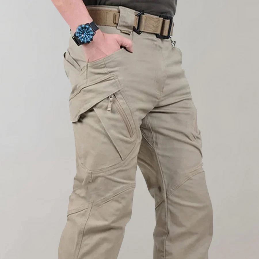 Taktische Hose | Elastisch | Gerade geschnittenes Bein | Cargohose | Herren-Chaps Herrenmode