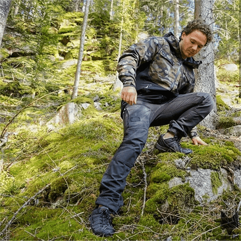 Taktische Hose - Wasserdicht - Gerades Bein - Wander-Trekking-Hose - Herren Cargo-Hose-Chaps Herrenmode