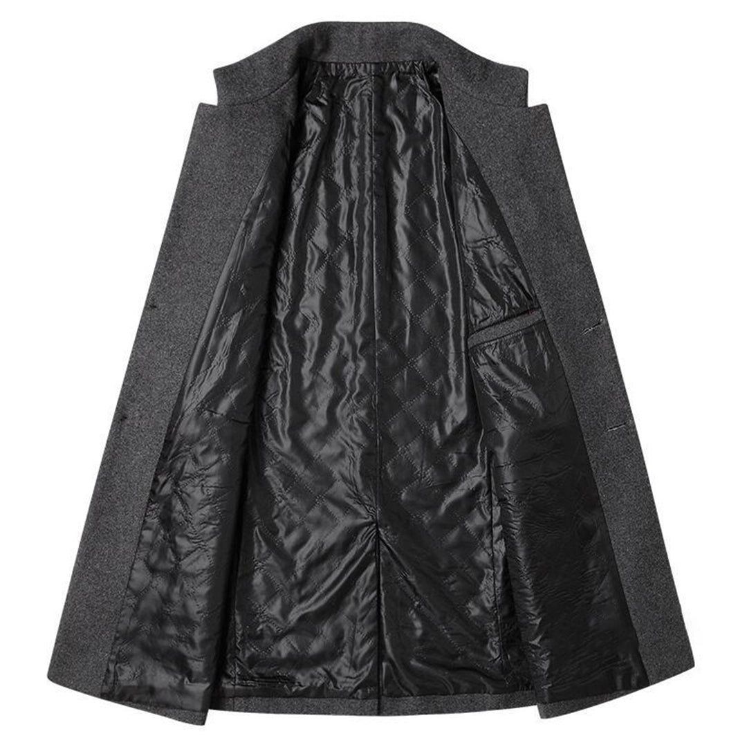 Trenchcoat aus Wolle - Einreihig - Mittellang - Trenchcoat - Herrenjacken-Chaps Herrenmode