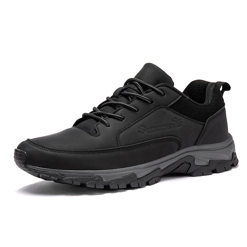 Walking-Schuhe – Bequeme Alltags-Slip-On-Sneaker für Herren-Schwarz-39-Chaps Herrenmode