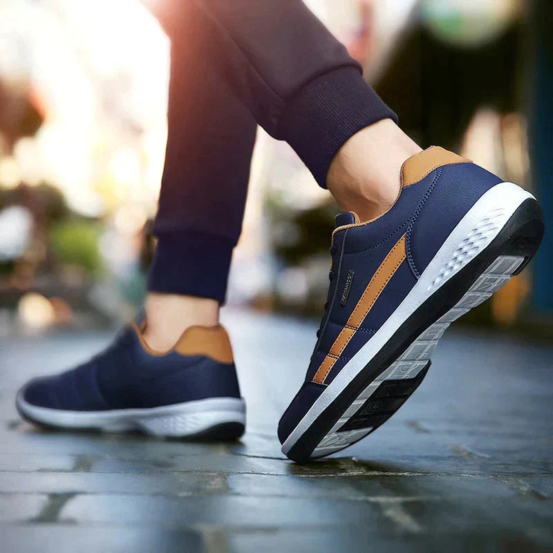 Walking-Schuhe – Schnürschuhe – Orthopädisch – Herren-Sneaker – Turnschuhe-Chaps Herrenmode