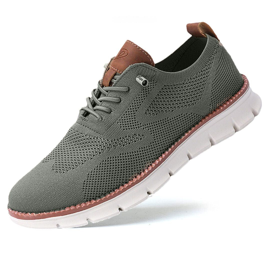 Wanderschuhe | Atmungsaktiv | Mesh | Slip-On-Schuhe | Herrenschuhe-Olivgrün-39-Chaps Herrenmode