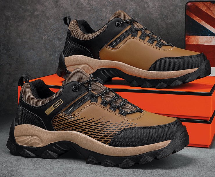 Wanderschuhe - Atmungsaktive, rutschfeste Trekkingschuhe für Männer-Braun-39-Chaps Herrenmode