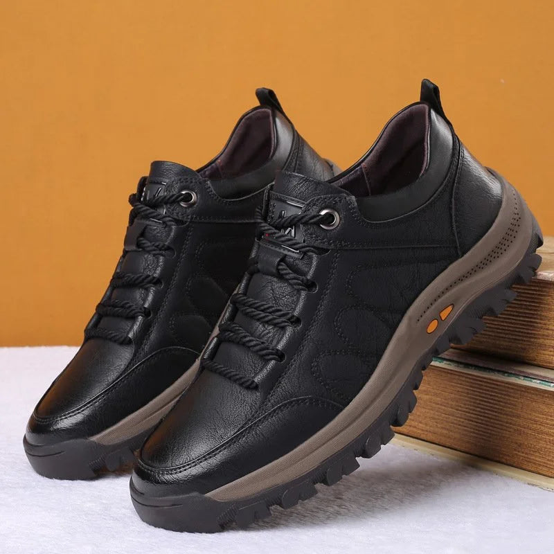 Wanderschuhe - Wasserdichte Herren Outdoor-Schuhe aus Leder-Chaps Herrenmode