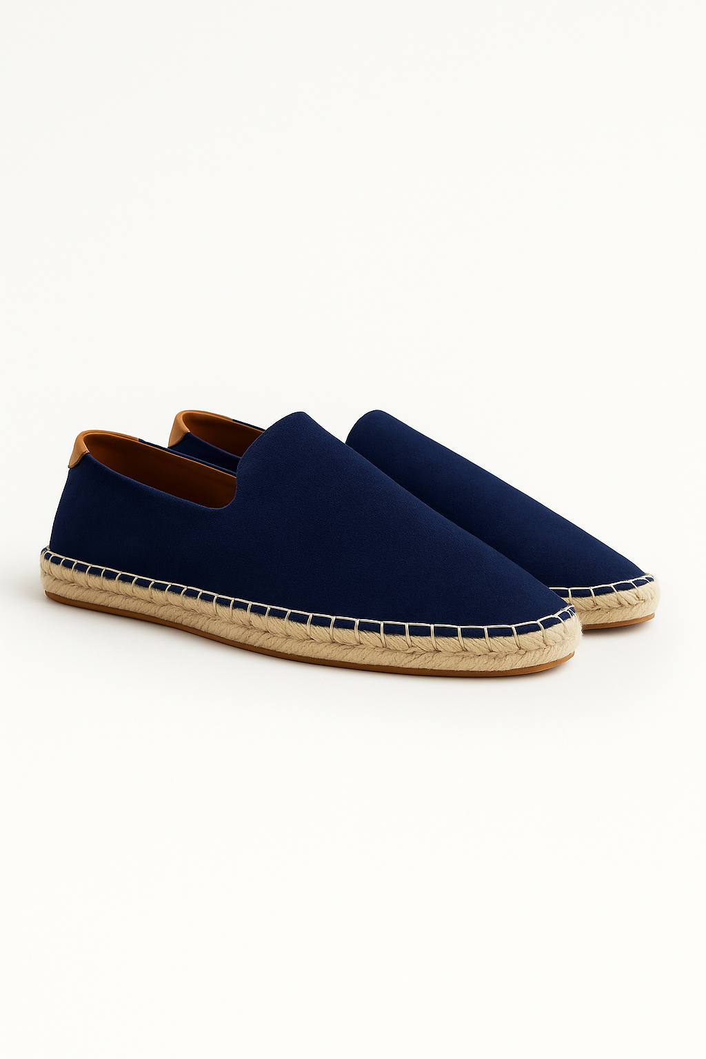 Wildleder Loafers - Bequem - Slip-On - Sommer Loafers - Herrenschuhe-Blau-38-Chaps Herrenmode