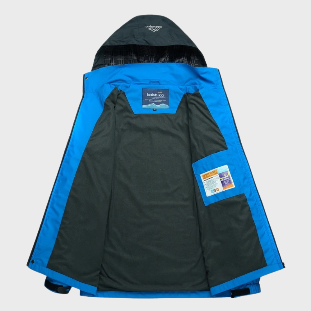 Windbreaker-Jacke | Wasserdicht | Mit Kapuze | Outdoor-Jacke | Herrenjacke-Chaps Herrenmode