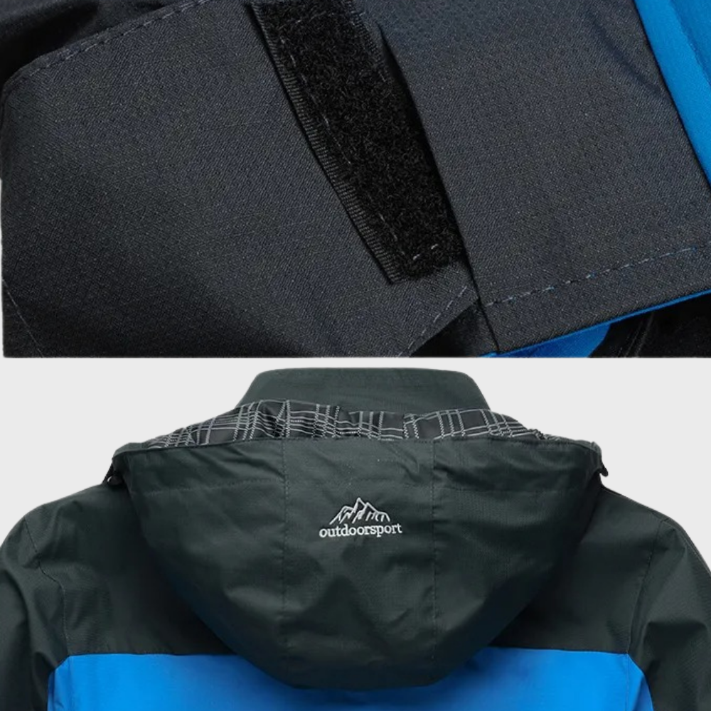 Windbreaker-Jacke | Wasserdicht | Mit Kapuze | Outdoor-Jacke | Herrenjacke-Chaps Herrenmode
