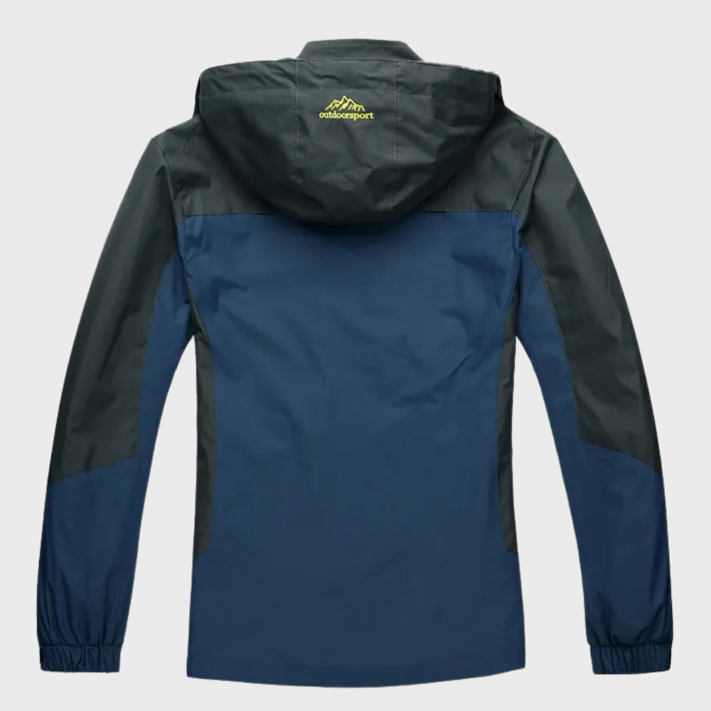 Windbreaker-Jacke | Wasserdicht | Mit Kapuze | Outdoor-Jacke | Herrenjacke-Chaps Herrenmode