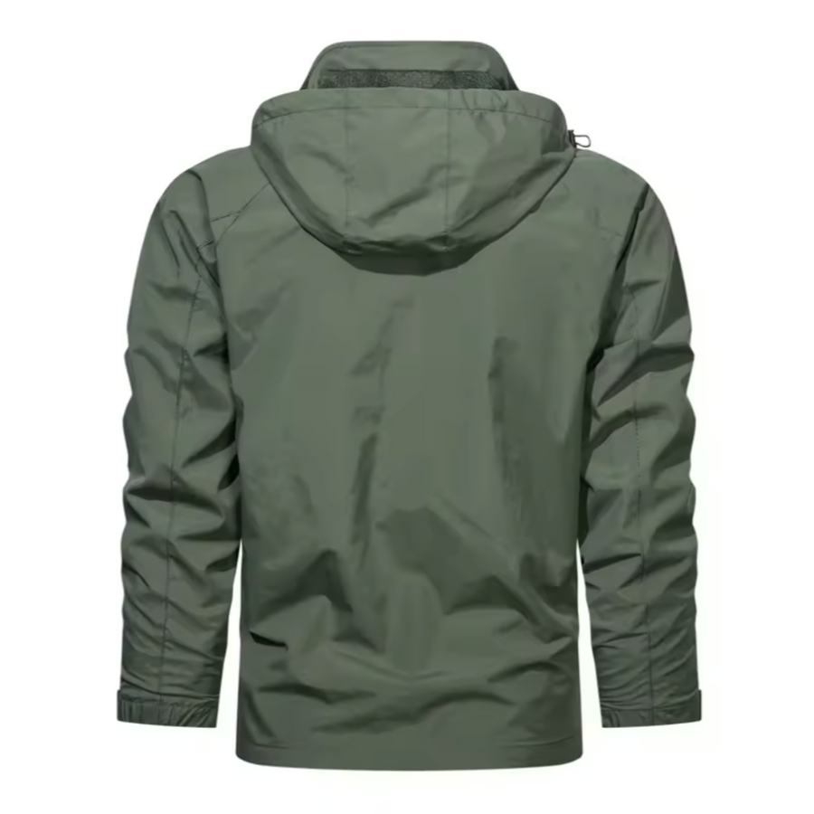 Windbreaker Jacke - Wasserdichte Outdoorjacke mit Kapuze für Männer-Chaps Herrenmode