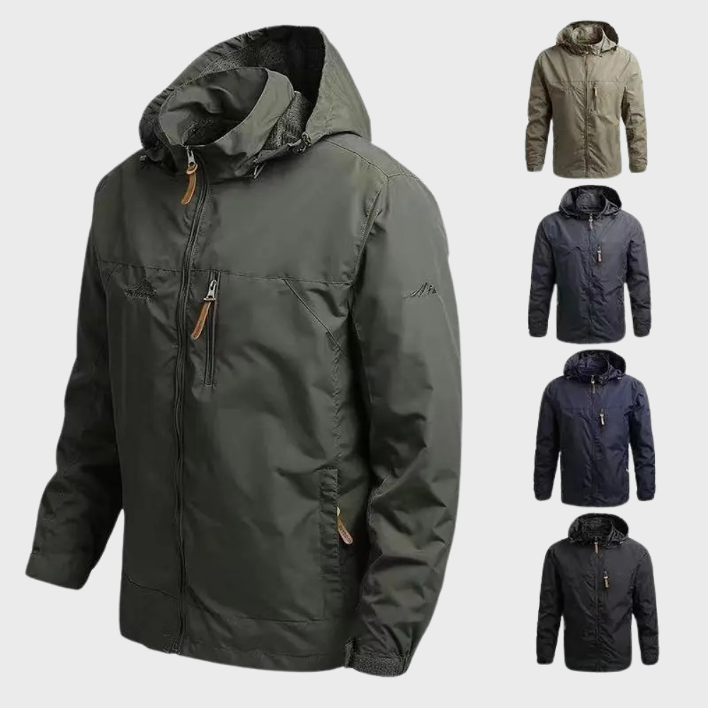 Windjacke | Mit Kapuze | Wasserdicht | Outdoor-Jacke | Herrenjacke-Chaps Herrenmode