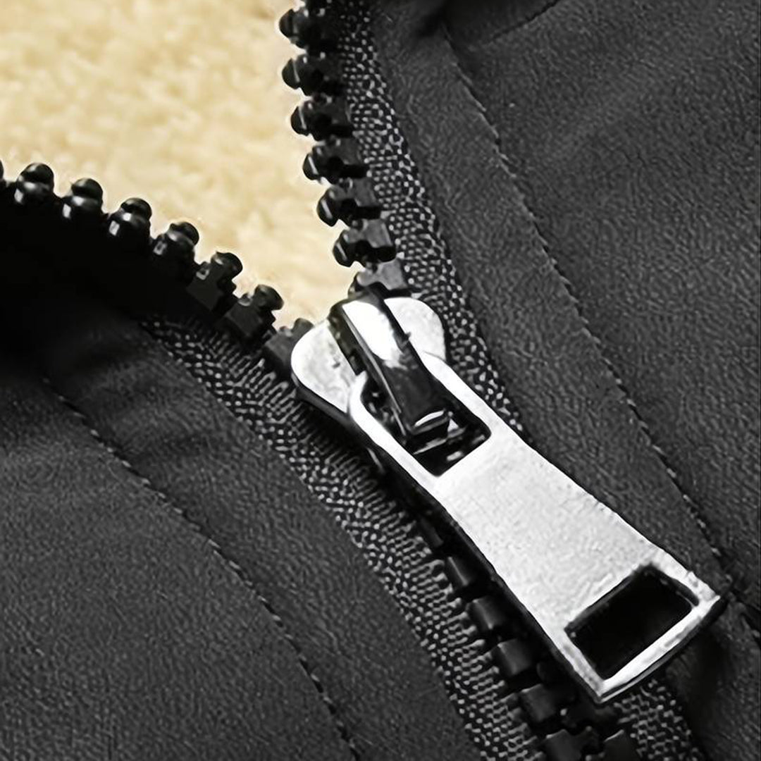 Winter Bomberjacke - Fleece gefüttert - Zip-Up - Winterjacke - Bomberjacke für Männer-Chaps Herrenmode