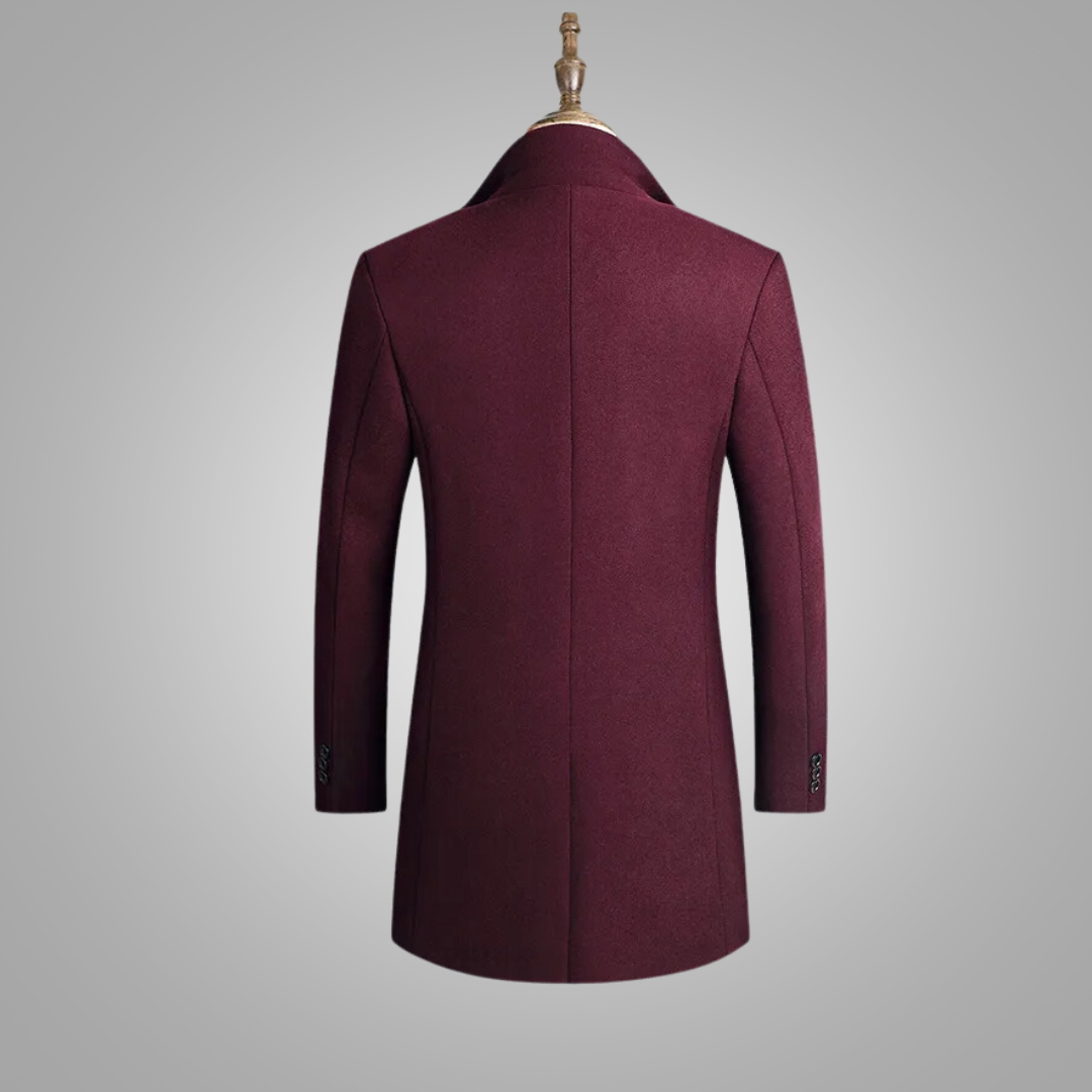 Wollmantel | Einreiher | halblang | Wolltrenchcoat | Wintermäntel und -jacken für Herren-Chaps Herrenmode