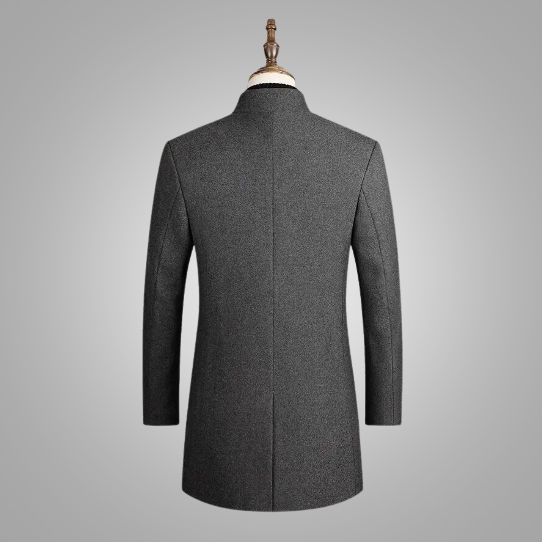 Wollmantel | Einreiher | halblang | Wolltrenchcoat | Wintermäntel und -jacken für Herren-Chaps Herrenmode
