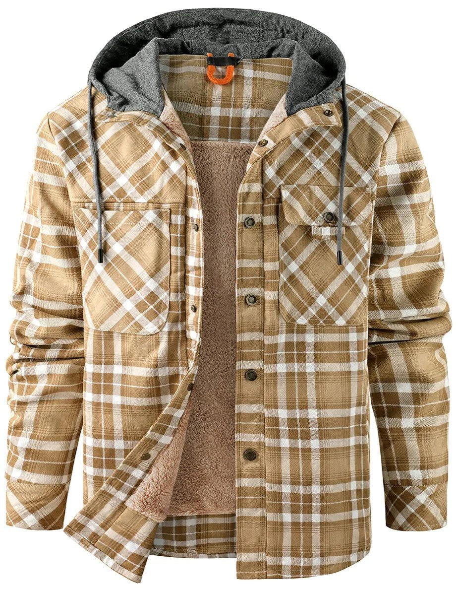 Woodland Jacke-Khaki-S-Chaps Herrenmode