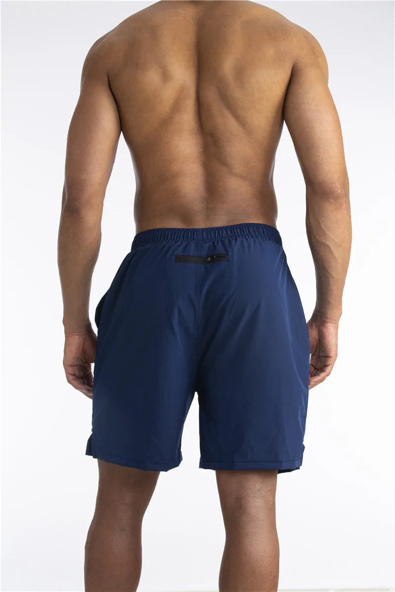 2-in1 Shorts | Taschen | Workout | Laufshorts | Herrenshorts-Chaps Herrenmode
