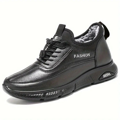 Aaron Winterschuhe | Plüschgefütterte Wanderschuhe für Männer-Chaps Herrenmode