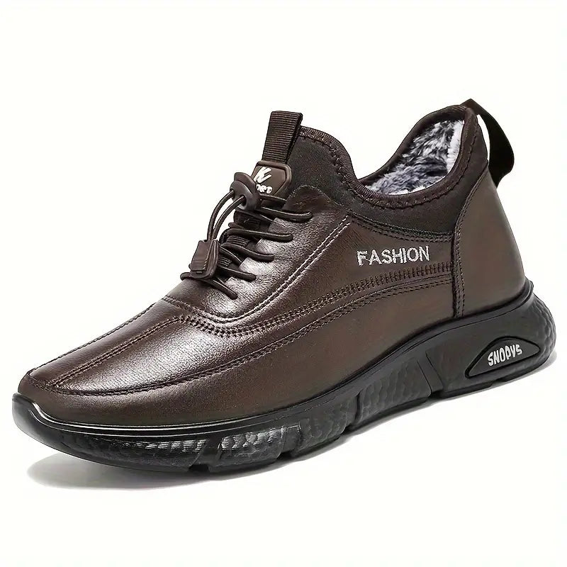Aaron Winterschuhe | Plüschgefütterte Wanderschuhe für Männer-Chaps Herrenmode