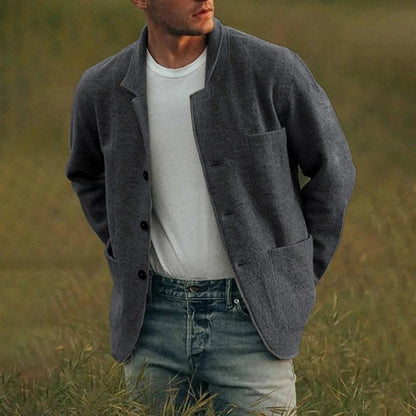 Alexandre Knopfverschlussweste für Männer-Dunkelgrau-S-Chaps Herrenmode