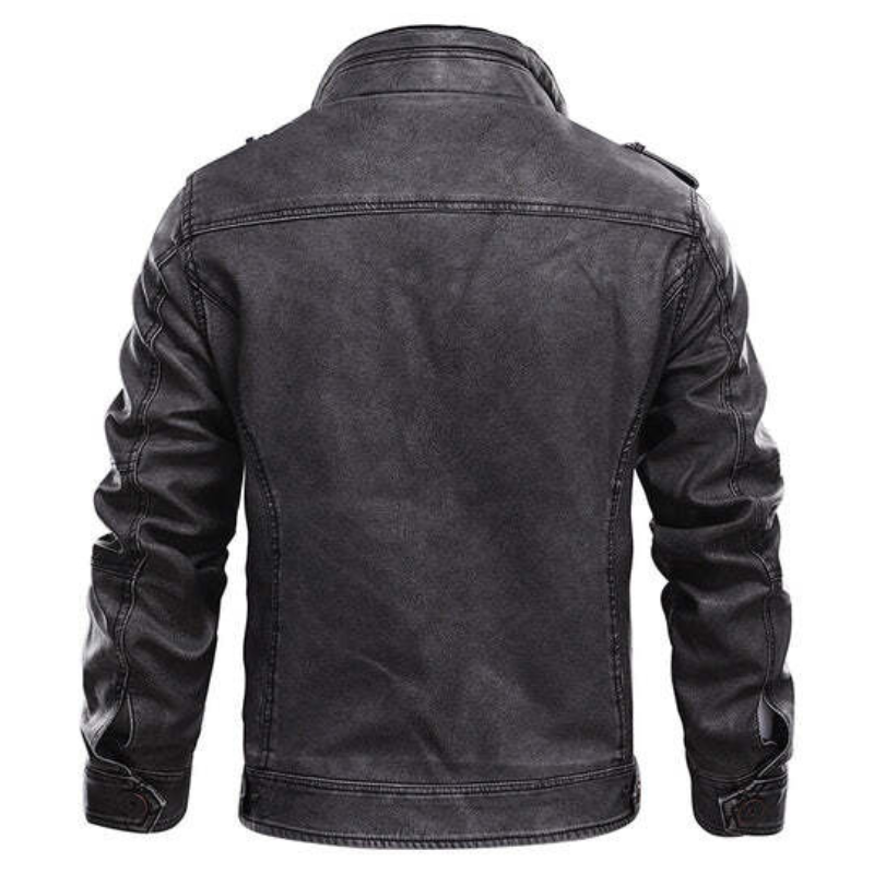 Alpha-Lederjacke-Chaps Herrenmode